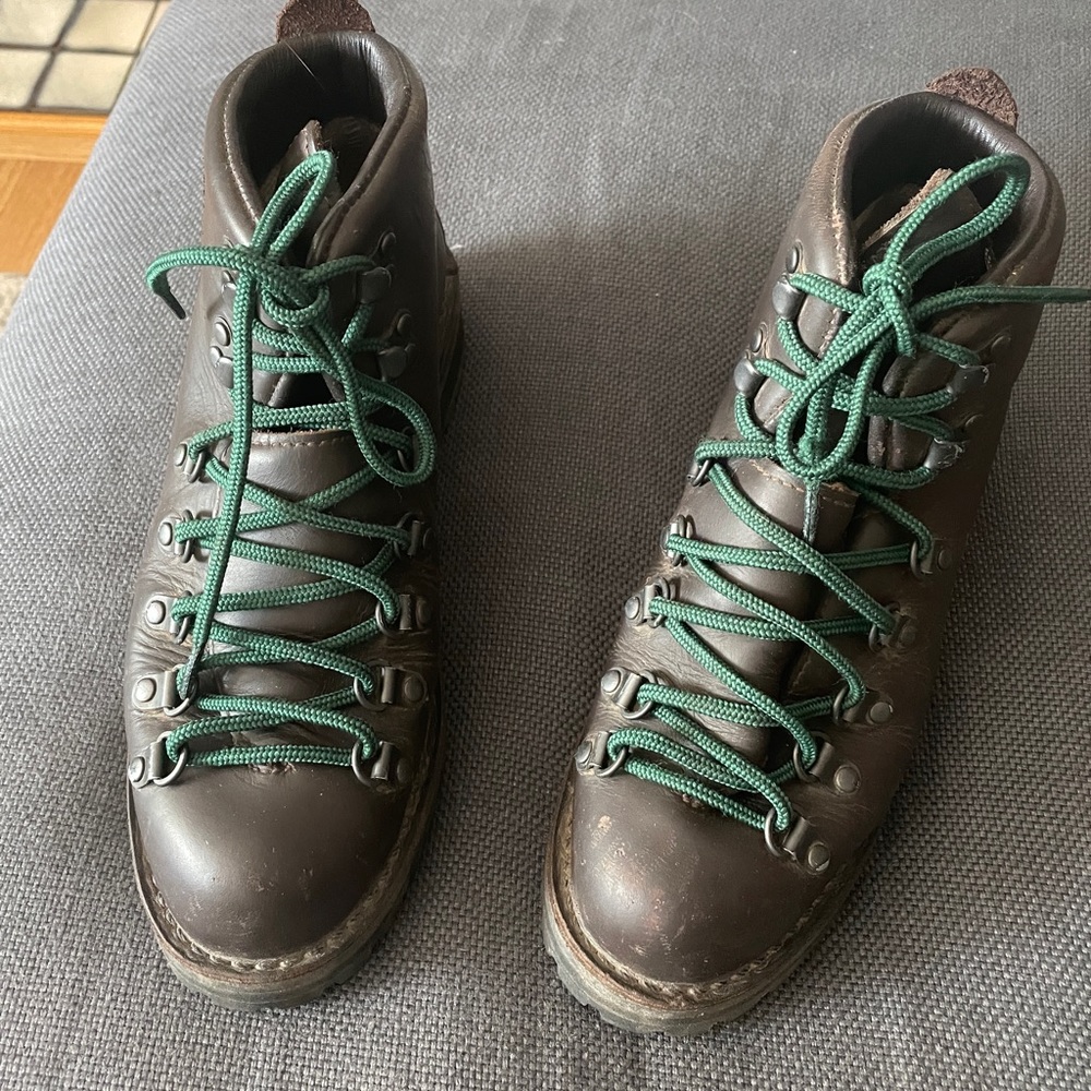 Brown Leather Danner Hiking Boots